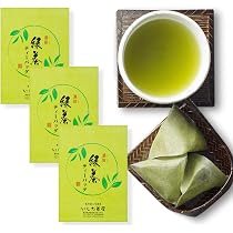 Amazon | 濃旨緑茶ティーバッグ5g×18ヶ×3袋 水出し お茶 静岡茶 深蒸し