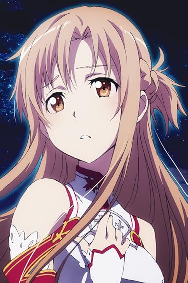 2024秋アニメ - 夜空をバックに憂いのある表情を見せるアスナ