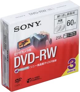 Amazon Co Jp Sony ビデオカメラ用dvd Rw 8cm 3枚パック 3dmw60a パソコン 周辺機器 Amazon Co Jp Sony ビデオカメラ用dvd Rw 8cm 3枚パック 3dmw60a パソコン 周辺機器
