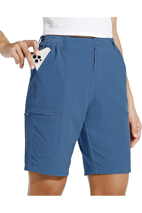 Libin Women's Lightweight Hiking Shorts 
