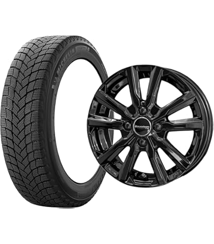 Amazon | [セット品] 175/65R15 スタッドレスタイヤホイールセット 