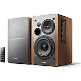 Edifier R1280DB Powered Bluetooth Bookshelf Speakers - Optical Input - Wireless Studio Monitors - 4 Inch Near Field Speaker -