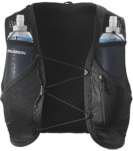 Amazon.co.jp: サロモン SALOMON ADV SKIN 5W WITH FLASKS トレイル 