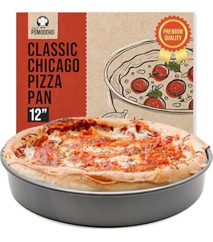 Pizza Pan Pizzazz Replacement Tray Dish Pan Elsjoy 4-Pack 13