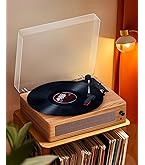 Amazon.co.jp: Hoshikou Denpa ヴィンテージ レコードプレーヤー 