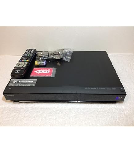 シャープ 320GB 1チューナー ブルーレイレコーダー
