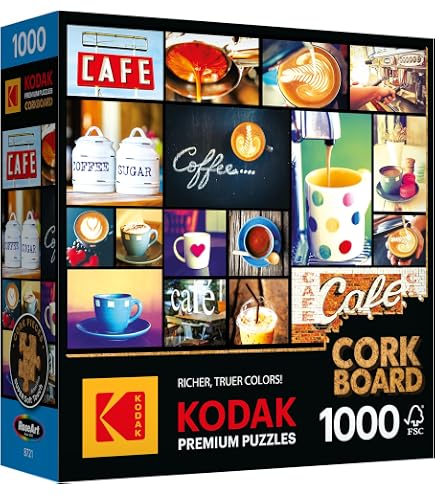 EuroGraphics 1000 Teile Puzzle Kaffee – Smart-Cut & Matt, Hergestellt In Deutschland