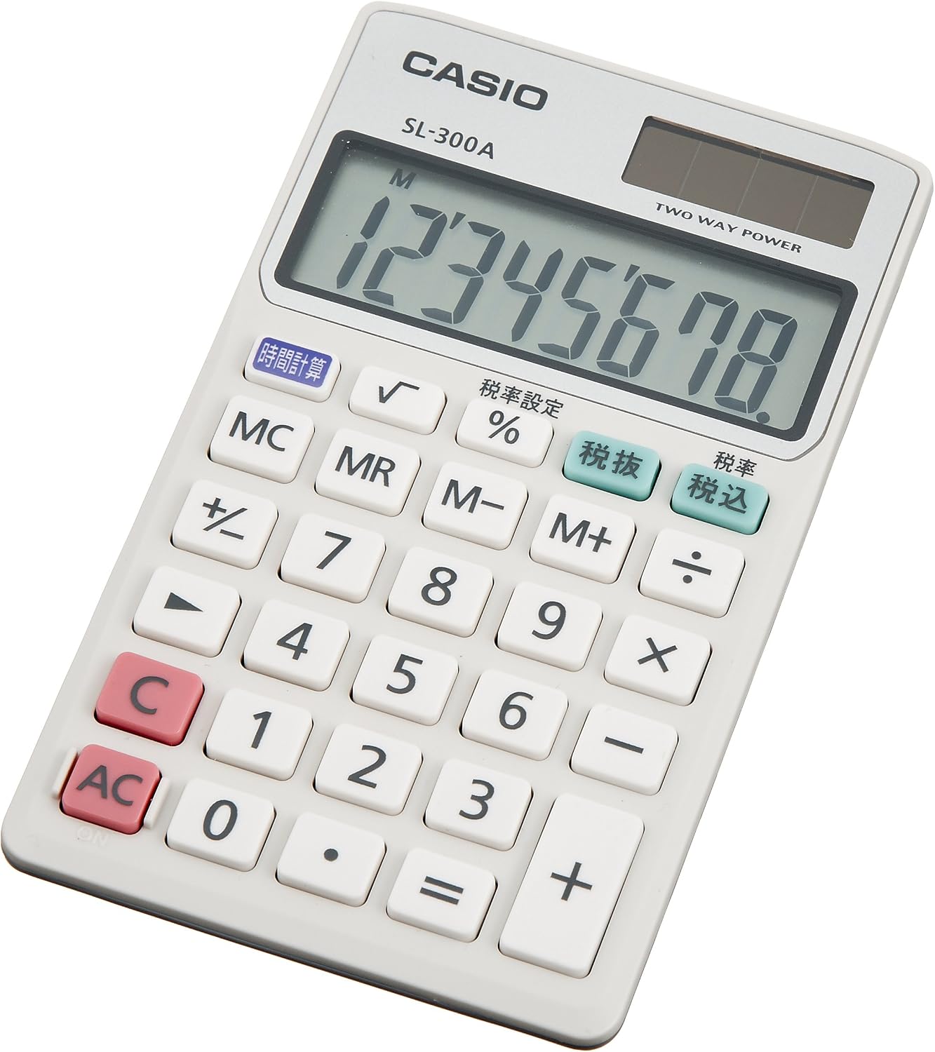 カシオ手帳型電卓 SL-300A-N