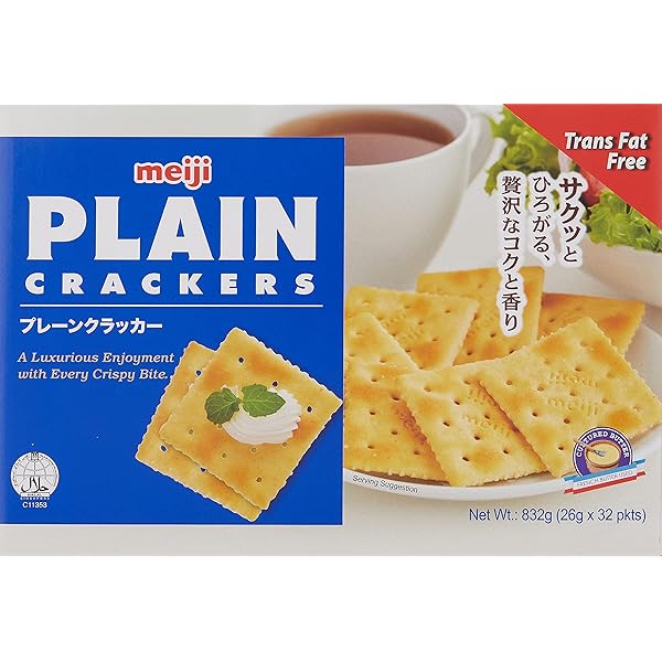 Meiji Plain Crackers 832g Amazon Sg Grocery