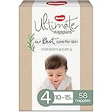 Huggies Ultimate Nappies Size 4 (10-15kg) 58 Count