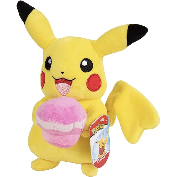 pikachu flower plush