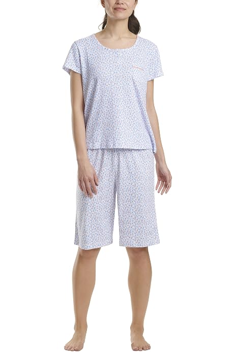Bermuda Pant Bottom Pajama Set Pj 