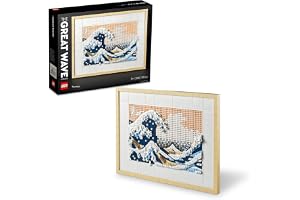 レゴ(LEGO) レゴアート 葛飾北斎 ＜富嶽三十六景 神奈川沖浪裏＞ 31208 おもちゃ 男性 女性 | 玩具 誕生日 プレゼント ブロック 絵画 アート インテリア オシャレ 1810ピース