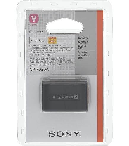 Amazon | SONY(ソニー) ビデオカメラ用バッテリー リチャージャブル 