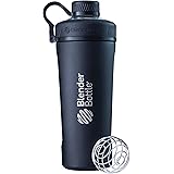 ブレンダーボトル ミキサー シェイカー 保冷 ボトル RADIAN stainless steel 26オンス (760ml) ステンレス製 【正規輸入品】 ブラック BBRDS26 BK