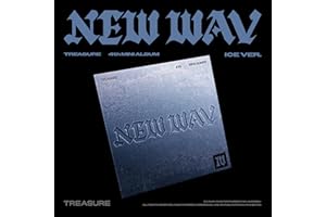【Amazon.co.jp限定】TREASURE 4th MINI ALBUM [NEW WAV] ICE VER.（ミニAL(輸入盤/再販対象)） - TREASURE（特典：応募抽選特典シリアルコード付きポストカード＋オリジナルフォトカードAmazon Ver.（絵柄E /メンバー別全10種よりランダム１種））