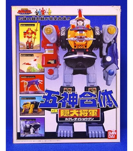 Amazon.co.jp: 忍者戦隊カクレンジャー 忍者合体 DX 無敵将軍 : おもちゃ