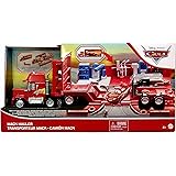 カーズ 2021 マテル 1:55 ダイキャスト ミニカー レーストラック プレイセット マック ハウラー / MATTEL CARS RACE TRUCK PLAYSET MACK HAULER ディズニー ピクサー Disney PIXAR キャ