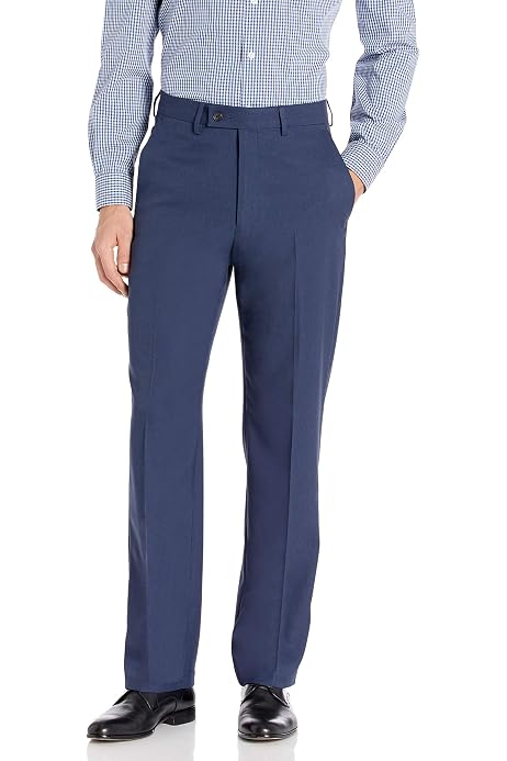 Men's Slim Fit Wrinkle-Free Dress Pants 