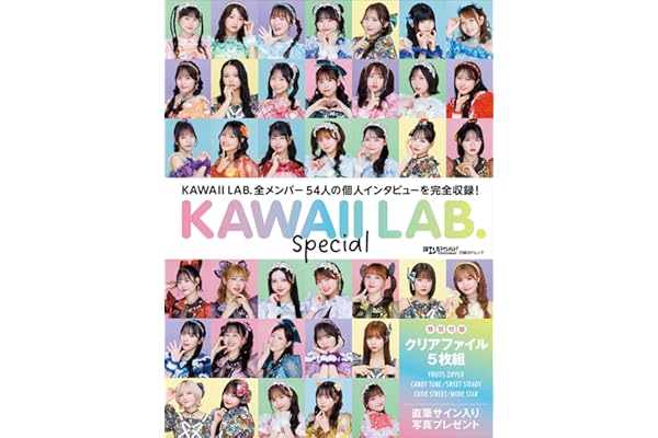 日経エンタテインメント!　KAWAII LAB. Special 【クリアファイル5枚付き】 (日経BPムック)