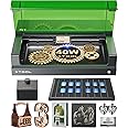 xTool S1 40W Laser Engraving Machine with Air-Assist and Honeycomb Panel, Sealed Safe Design, Precise Positioning, Autofocus, Engraving Speed of 600mm/sec, 498*319mm Work Area, For Laser Processing of