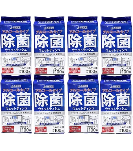 | 清潔習慣 アルコールタイプ 除菌ウェットティシュ ボトル本体