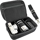 ANGVI 収納バッグ SONY（ソニー ）対応ソニー/SONY ミラーレス一眼 α5100/α6000/α6100/α6300/α6400（16-50mm、55-210mmレンズ対応）（バッグのみの単品販売で、カメラやアクセサリー等は含まれません）