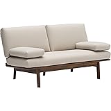 【カリモク正規品】ソファー 2人掛け ロング ベージュ 幅149cm 平織布張 karimoku WG3012IAK