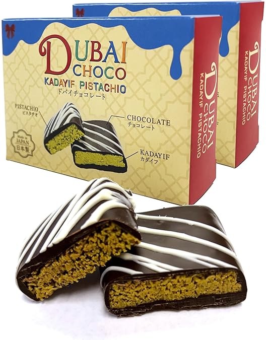 Amazon | Dubai chocolateデュバイチョコレートピスタチオ100g fix
