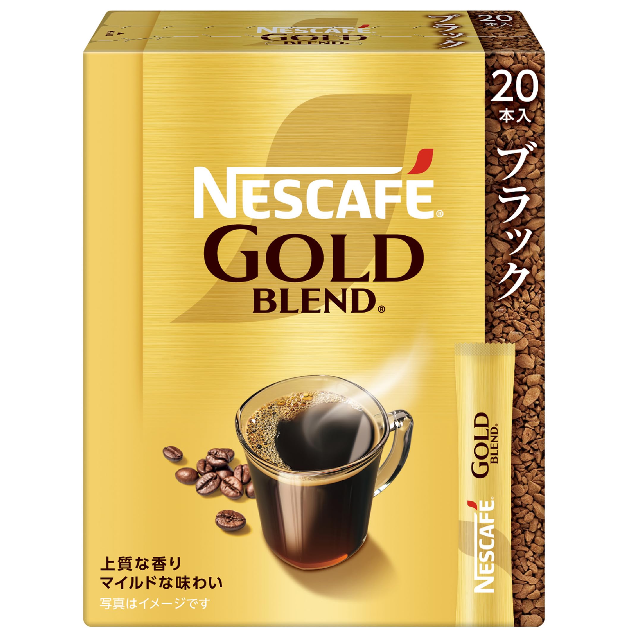 ネスカフェ ゴールドブレンド スティック ブラック 20本 < スティックコーヒー > | コーヒー,ブラックコーヒー,アイスコーヒー,インスタント,無糖,個包装ネスカフェ ゴールドブレンド スティック ブラック 20本…