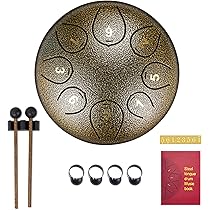 Amazon | SONARIN スリットドラム 6インチ 8音、タングドラム