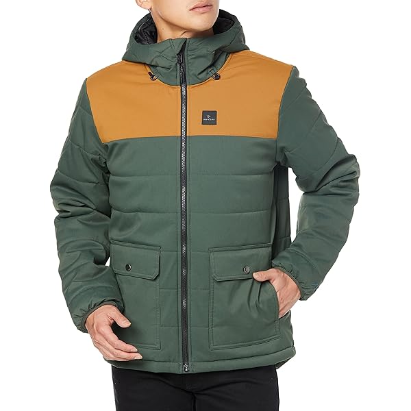 Amazon.co.jp: [リップ カール] メンズ 撥水 スノージャケット 2.5L