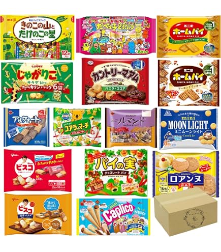 Amazon | 【きのこの山＆たけのこの里＆ポッキー10種セット】きのこの