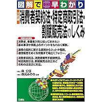 図解で早わかり 三訂版 消費者契約法・特定商取引法・割賦販売法の