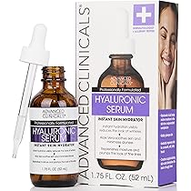 Amazon | [ Advanced Clinicals ] ヒアルロニックセラムインスタント 