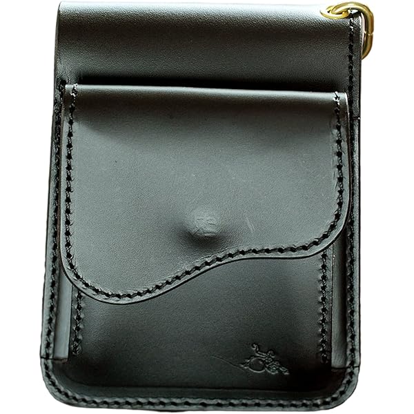 Amazon | [革蛸] 謹製 台形ロングワレット 紅月 | 財布