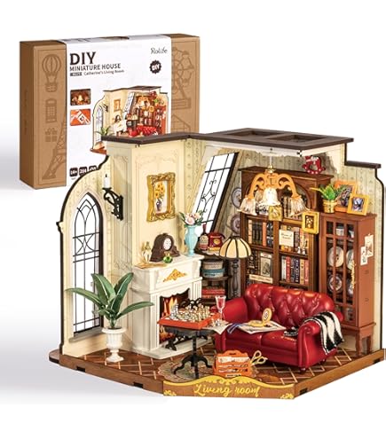 Amazon.co.jp: Rolife DIY ドールハウス ミニチュアハウスキット 1:18