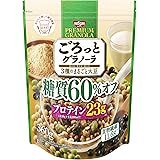 日清シスコ ごろっとグラノーラ 3種のまるごと大豆 糖質60%オフ 360g×6袋
