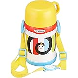 象印 (ZOJIRUSHI) 水筒 コップ しましまぐるぐる ステンレスボトル 0.45L SC-LH45S-EW