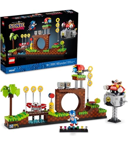 LEGO Ideas Sonic the Hedgehog (TM) - Green Hill Zone 21331 Toy