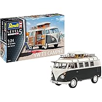 ホビー・楽器・アート camper Amazon | ドイツレベル 1/24 フォルクスワーゲン T1 キャンパー