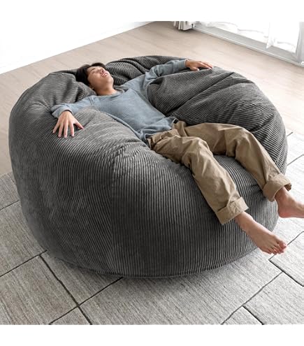グレー ビーンバッグチェア ファブリック Amazon.co.jp: ビーンバッグ ビーンバッグチェア ビーンバッグチェア
