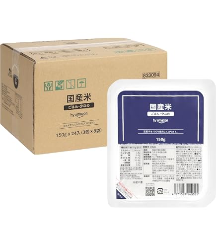Amazon | ホクレン ホクレン ゆめぴりかごはん （150g×3）×12
