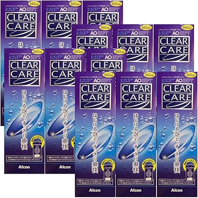 Amazon | 【12本セット】アルコン クリアケア 大容量480ml 医薬