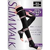 着圧ソックス スリムウォーク 美脚 スーパーロング ML ブラック 就寝用 着圧 ソックス AskDoctors