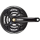シマノ(SHIMANO) フロントチェーンホイール(MTB) FC-M311-L ブラック 48×38×28T 175mm 8S/7S チェーンガード付 ・対応BB 四角軸 122.5mm(LL123) EFCM311E888CL ALTUS(アルタ