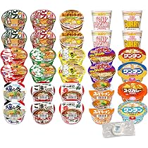 Amazon.co.jp: カップ麺 ミニ 詰め合わせ 30種 PSJバラエティBOX（日清
