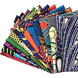 12枚 アフリカン ファブリック 50x40cm はぎれ カットクロス 手芸 DIY ハンドメイド材料 手作り パッチワーク布