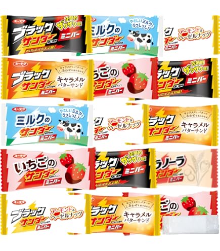 Amazon | ブラックサンダー 至福のバター モンブラン 3種 各8個 合計24 