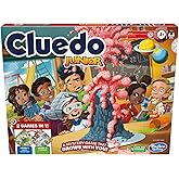 HASBRO GAMING Clue Junior Game, 2-Sided Gameboard, 2 Games in 1, Clue Mystery Game for Younger Kids Ages 4 and Up, Kids Games